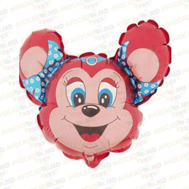 baloane babsy mouse red 14'' 