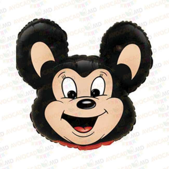 baloane macho mouse black 14'' 