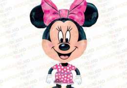 baloane minnie mouse balloon buddy disney 55x78cm 