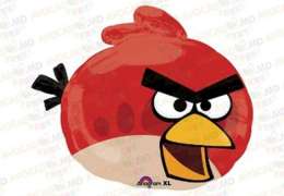 шарики с гелием angry birds red 58x51cm