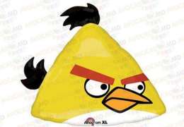 шарики с гелием angry birds yellow 64x64cm