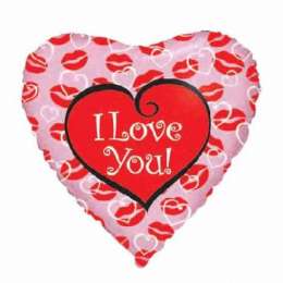 baloane cu heliu love Lips 18''