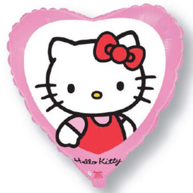 Inima Hello Kitty imbracaminte rosie