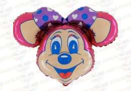 baloane cu heliu lolly mouse head 36'' 