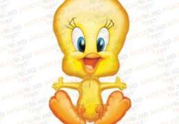 шарики с гелием tweety 84x41cm