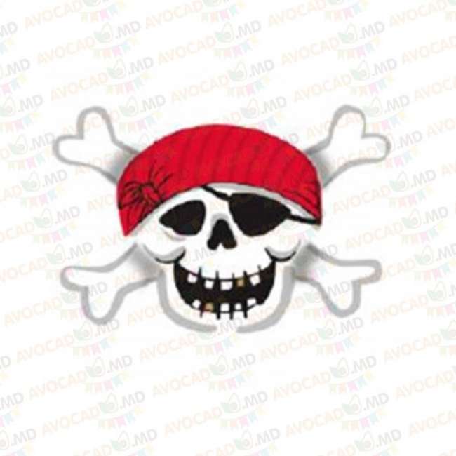 Pirates Party Skull 71x45cm 