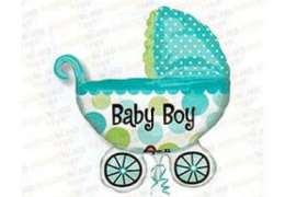 шарики с гелием baby baggy boy 79x71cm