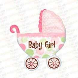 baloane cu heliu baby baggy girl 79x71cm