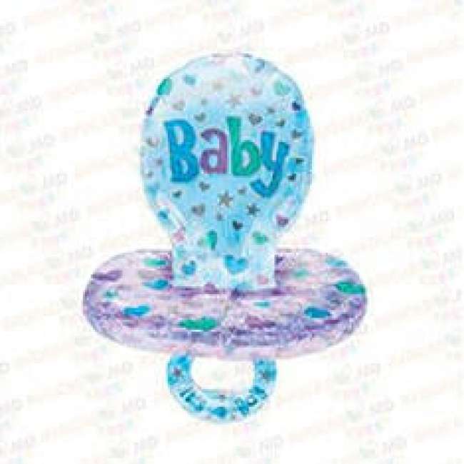 baloane baby pacifier - boy 56x74cm 