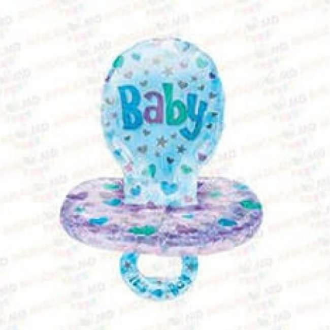Comanda Baloane cu heliu Baby Pacifier - Boy 56x74cm baloane cu heliu baby pacifier - boy 56x74cm