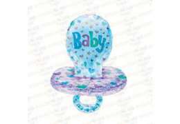 baloane baby pacifier - boy 56x74cm 