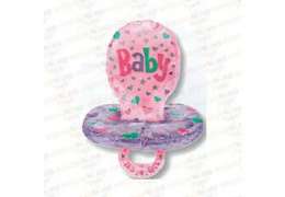 baloane baby pacifier - girl 56x74cm 