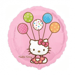 Baloane cu heliu Balon cerc Hallo Kitty 43 cm