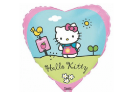 Inima Hello Kitty in livada 18 in 45 cm