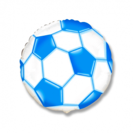 Mingea de fotbal albastra 45 cm