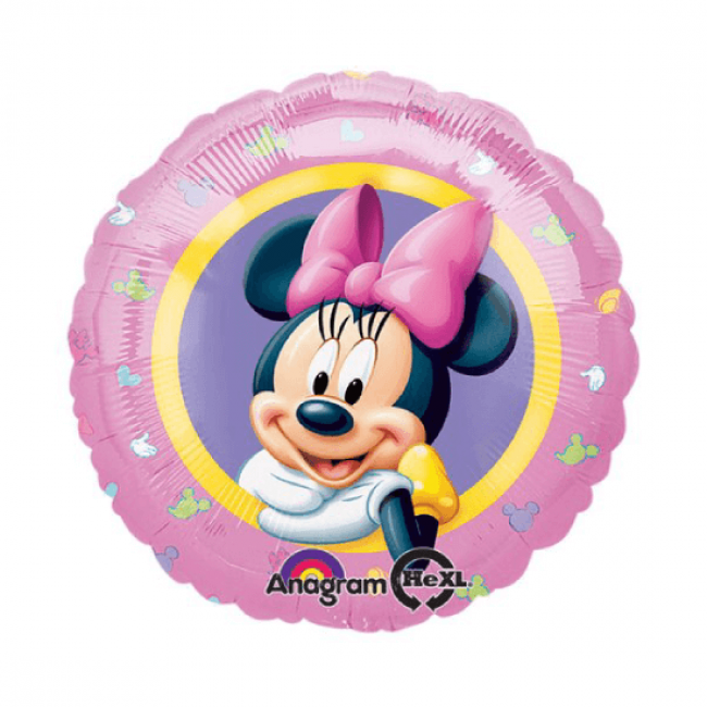 Balon cerc Minnie Mouse 43 cm