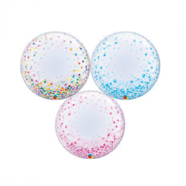 Bubbles cu confetti ​24 in 61 cm