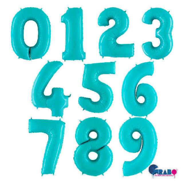 Цифры Grabo 40 in 102 cm Pastel Blue
