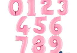 Цифры Grabo 40 in 102 cm Pastel Pink