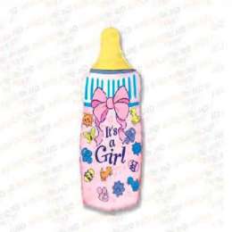 baloane cu heliu bottle it's a girl 31'' 