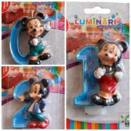 luminare cifra cu mickey mouse