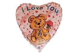 Шарики Love Bear 18''