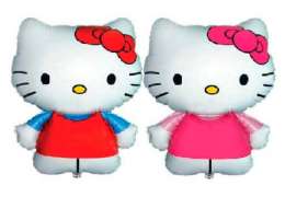 шарики с гелием hello kitty 30''