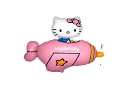 Hello Kitty Airplane Pink