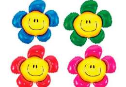 шарики с гелием flower 41''