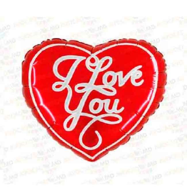 baloane heart mini i love you 9'' 