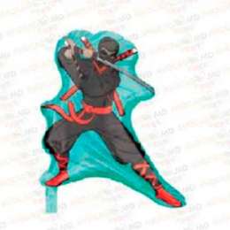 baloane cu heliu ninja 63x42cm