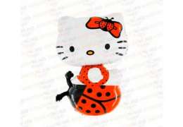 шарики с гелием hello kitty lady bug 30'' 
