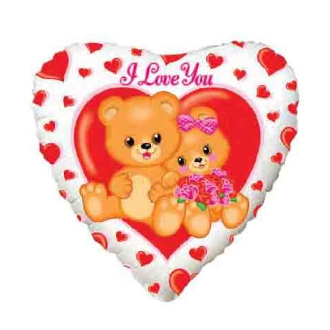 Baloane Love Sweet Bears 18''