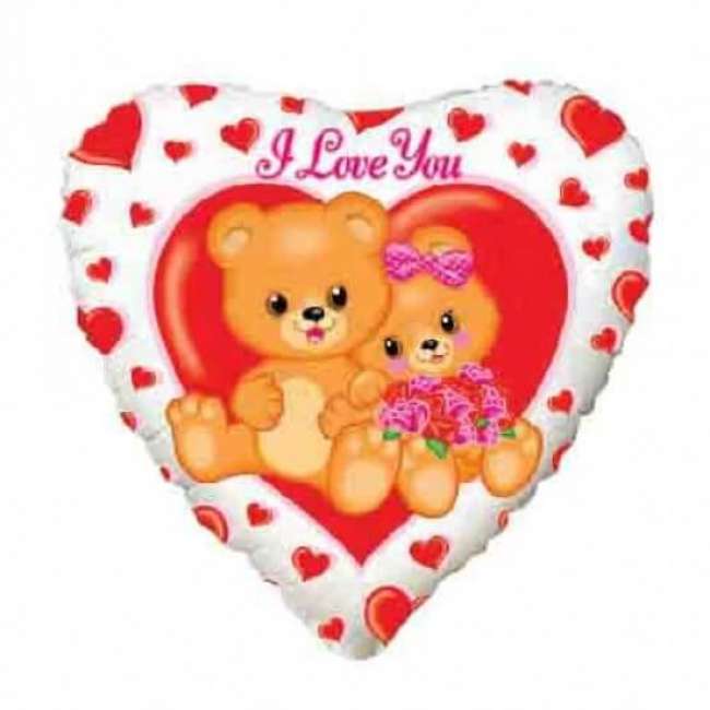 Заказать Шарики Love Sweet Bears 18'' Шарики Love Sweet Bears 18''