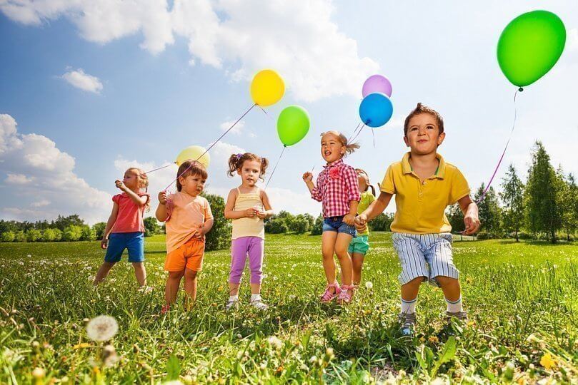 baloane cu heliu pentru copii